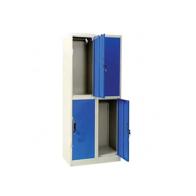 4 Doors & 2 Columns Hanging Rail Metal Storage Lockers