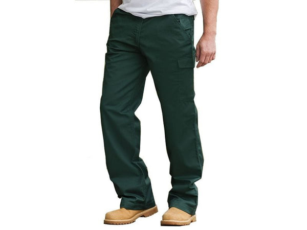 Navy PolyCotton Work Trousers