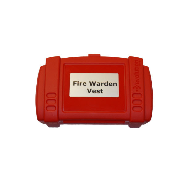 Lightweight Fire Warden Vest Storage Box