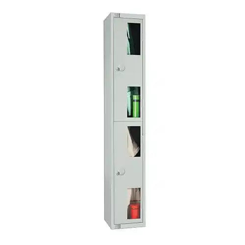 Vision Panel Metal Clear Doors Lockers