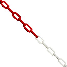 Plastic Post Chain - 6mm & 8mm - 1M length