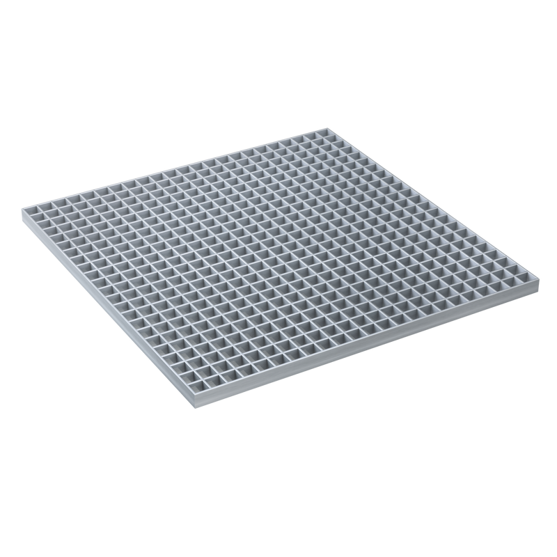 Heavy Duty Non Slip GRP Grating Stone Grey