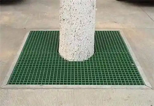 Heavy Duty Non Slip GRP Grating Green