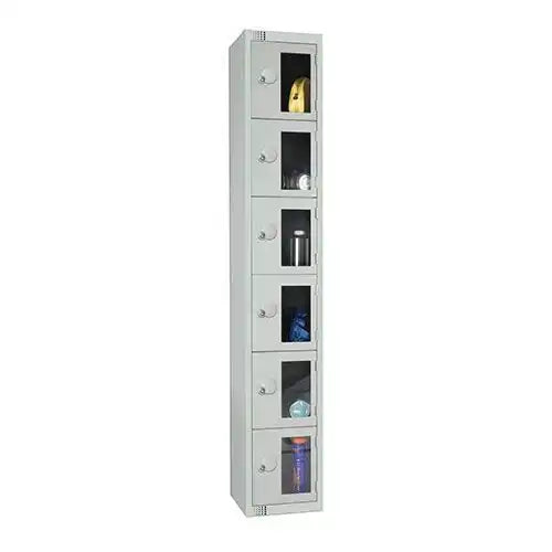 Vision Panel Metal Clear Doors Lockers