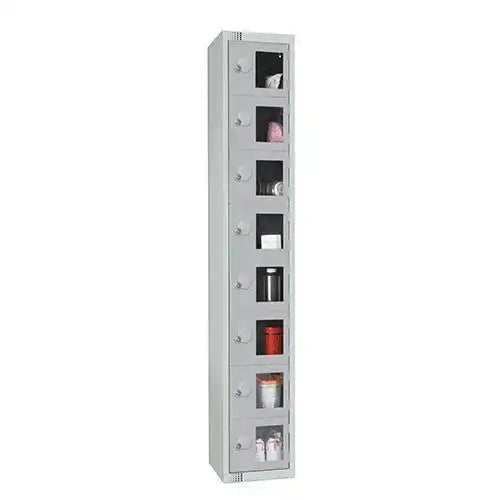 Vision Panel Metal Clear Doors Lockers