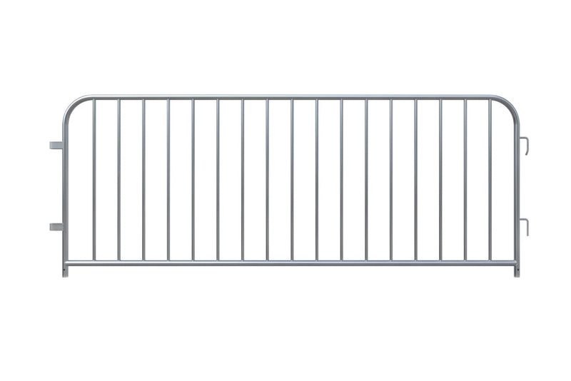 2.3m Galvanized Loose Leg Crowd Control Barrier