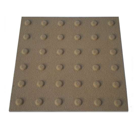 GRP Inline Tactile Paving For Road Crossings (400mm x 400mm)