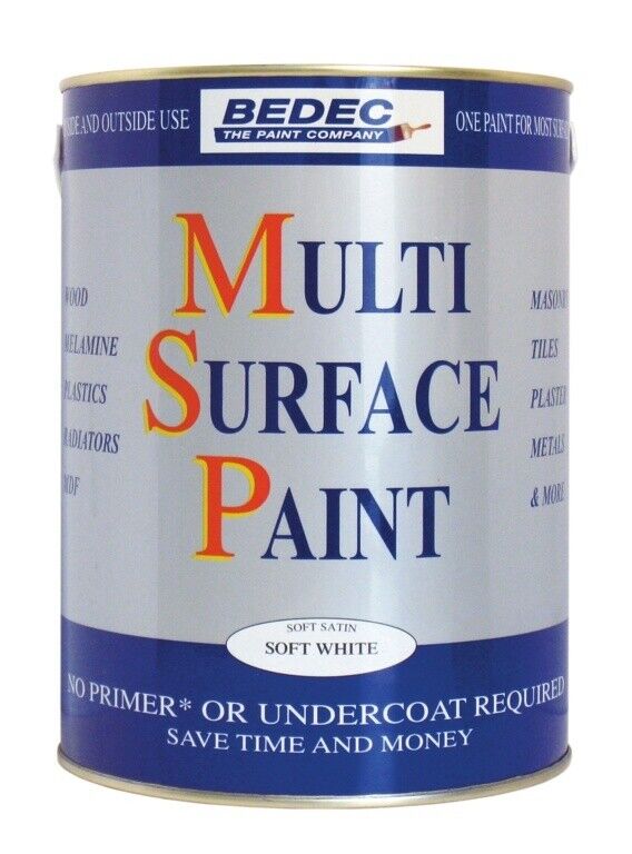 Water Based 750ml Soft Satin Paint - Quick Dry Multi Surface