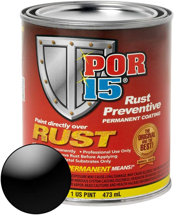 Gloss Black Rust Preventative Paint - 473ml