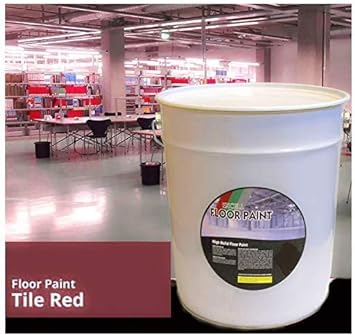 Red Acrylic Floor Paint - 20 Litre