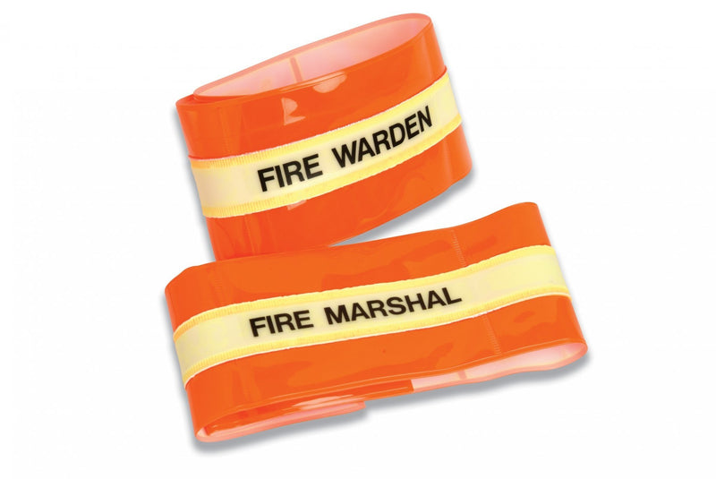 High Visibility Photoluminescent Fire Warden Armband