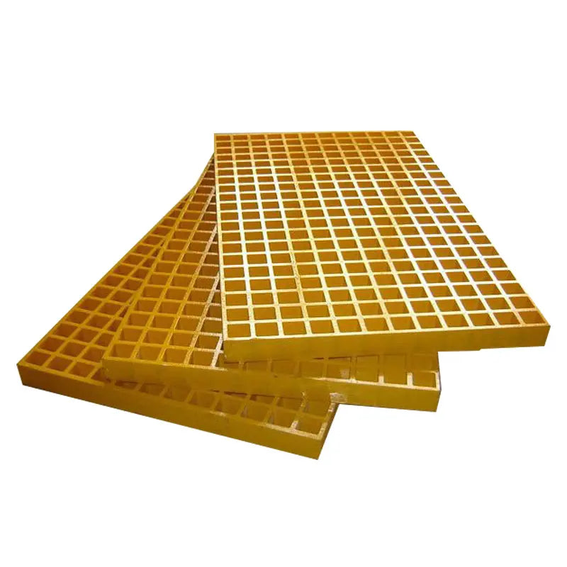 Heavy Duty Non Slip GRP Grating Yellow