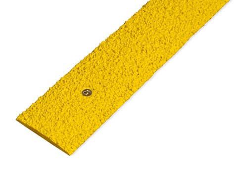 Anti Slip GRP Decking Strips Yellow