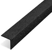 Anti-Slip Safety GRP Step Edge Stair Nosing - Black