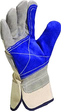 Blue & Grey Docker Rigger Gloves(Pack of 5)