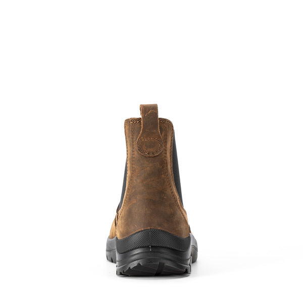 Dealer Work Safety Boot Brown & Black