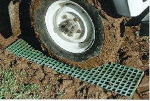 Green Standard Duty Sand and Bridging Ladders, Waffle Boards