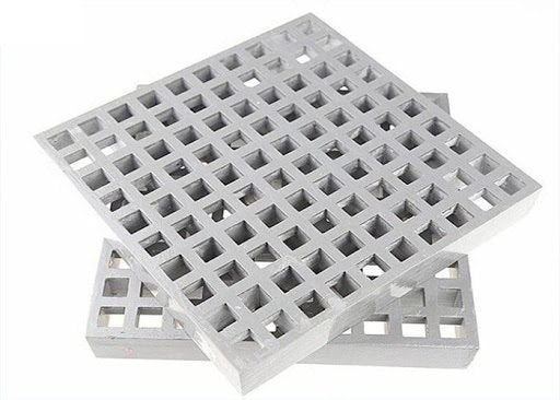 Grey GRP Mini Mesh Grating