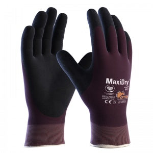 56-427 ATG MaxiDry Fully Coated Knitwrist Gloves