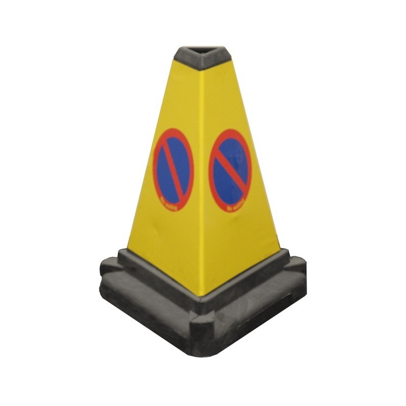 Triangular No Waiting Traffic Road Cone