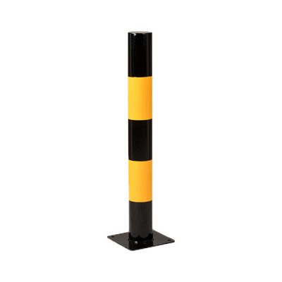 1500mm High Concrete In Bollard - 90mm Dia Hi-Vis