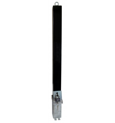 Removable Black Security Post With Top Mounted Eyelet