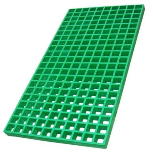 Heavy Duty Non Slip GRP Grating Green