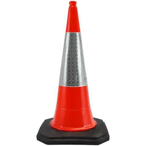 Two-Piece Road Cone 1000mm