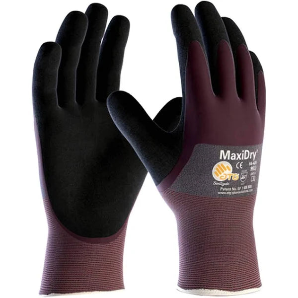 MaxiDry 3/4 Coated Oil & Water Resistance Gloves 56-425