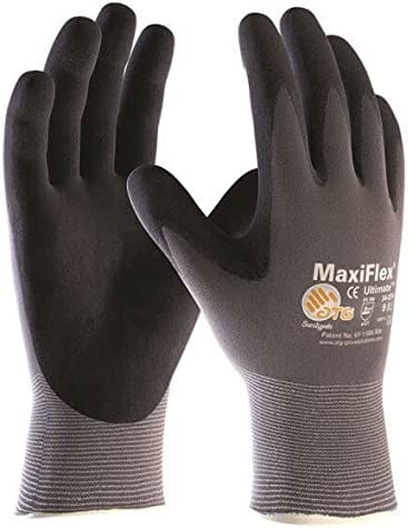 42-874 MaxiFlex Ultimate Palm Coated Handling Gloves