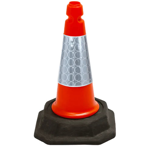 Two-Piece Road Cone 500mm